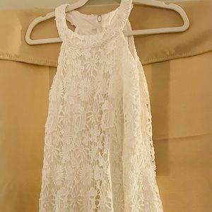 Lamilus White Lace Dress - XL